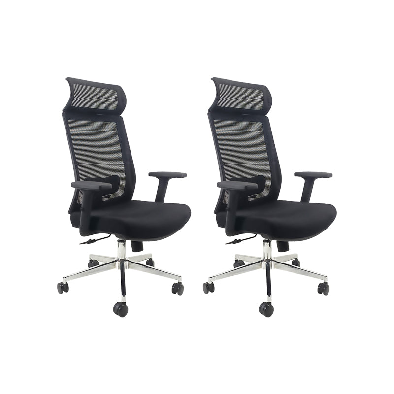 Modern Desk Chair Mesh Computer Chair Adjustable Chair with Wheels