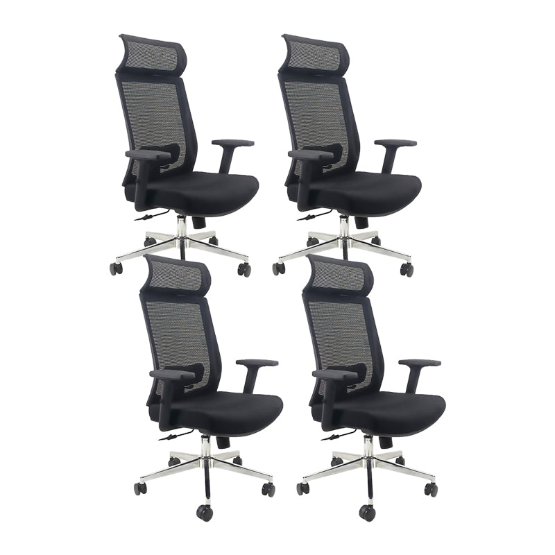 Modern Desk Chair Mesh Computer Chair Adjustable Chair with Wheels