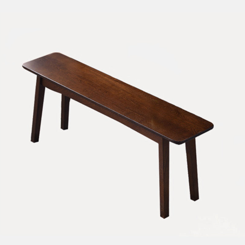 11 Inch Wide Contemporary Seating Bench Solid Wood Beech Bench