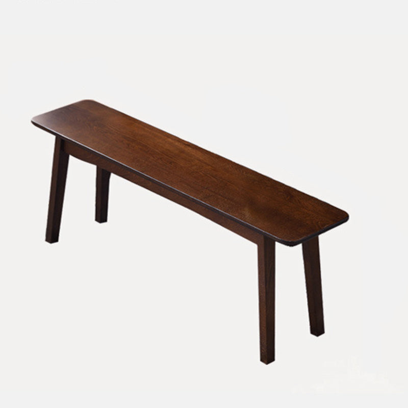 11 Inch Wide Contemporary Seating Bench Solid Wood Beech Bench