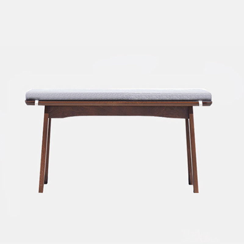 11 Inch Wide Contemporary Seating Bench Solid Wood Beech Bench