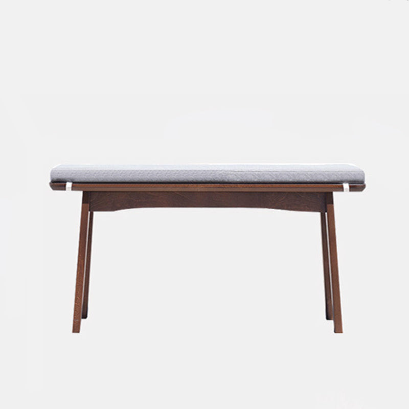 11 Inch Wide Contemporary Seating Bench Solid Wood Beech Bench