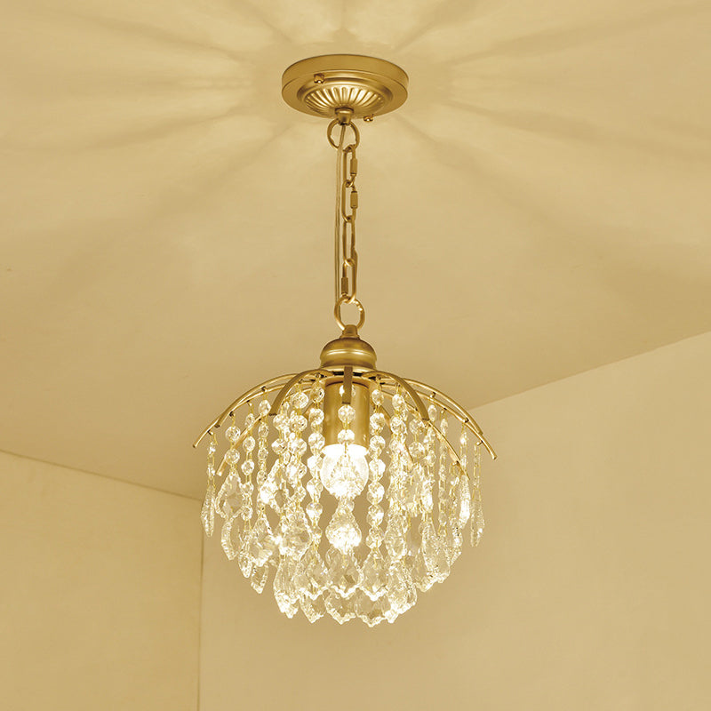 Contemporary Ceiling Lamp Creative Crystal Flush Mount Light Fixture