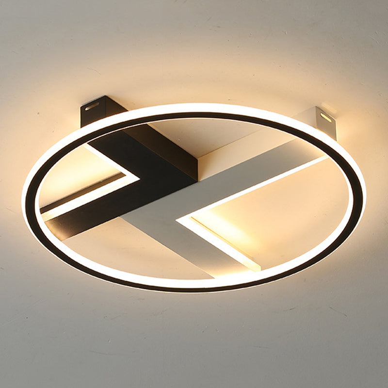 Modern LED Ceiling Light Metal Flush Mount Lighting for Hallway