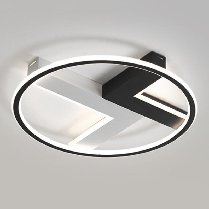 Modern LED Ceiling Light Metal Flush Mount Lighting for Hallway