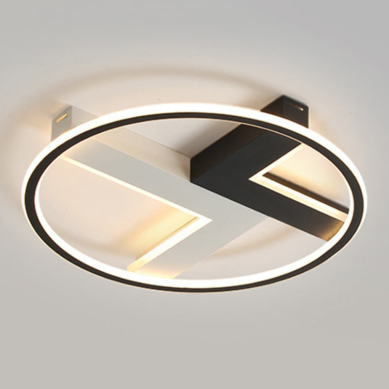 Modern LED Ceiling Light Metal Flush Mount Lighting for Hallway