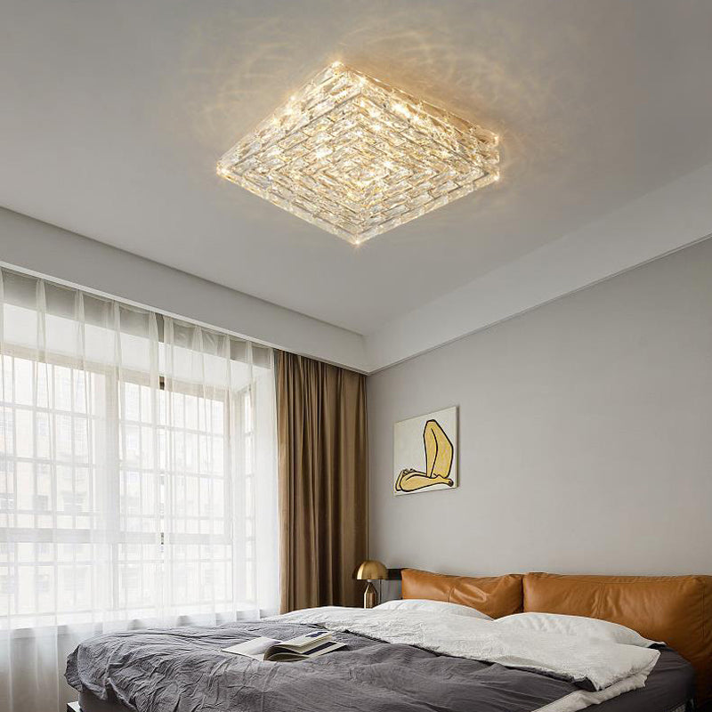 Unique Shape Flush Mount Ceiling Light Modern Ceiling Mounted Fixture for Living Room