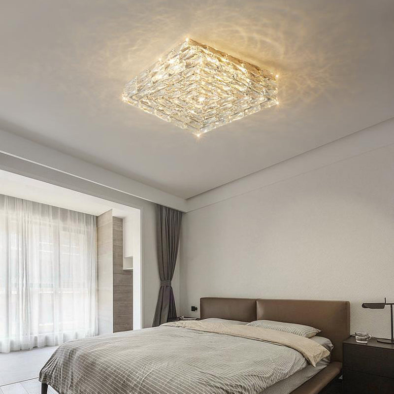 Unique Shape Flush Mount Ceiling Light Modern Ceiling Mounted Fixture for Living Room