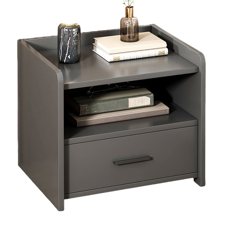 Modern Manufactured Wood Bedside Cabinet Drawers Included Night Table for Bedroom