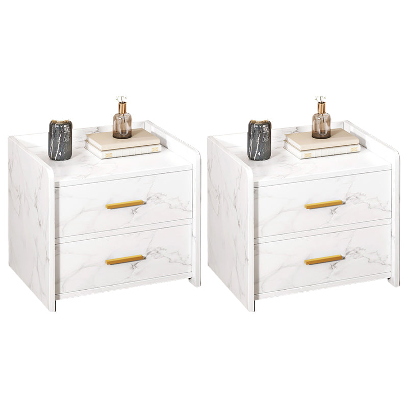 Modern Manufactured Wood Bedside Cabinet Drawers Included Night Table for Bedroom