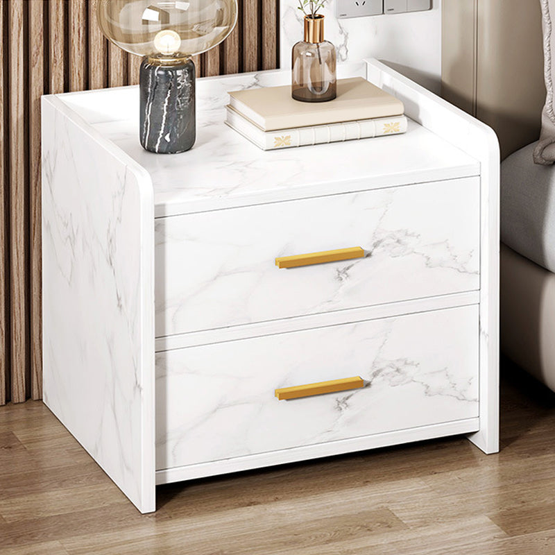 Modern Manufactured Wood Bedside Cabinet Drawers Included Night Table for Bedroom