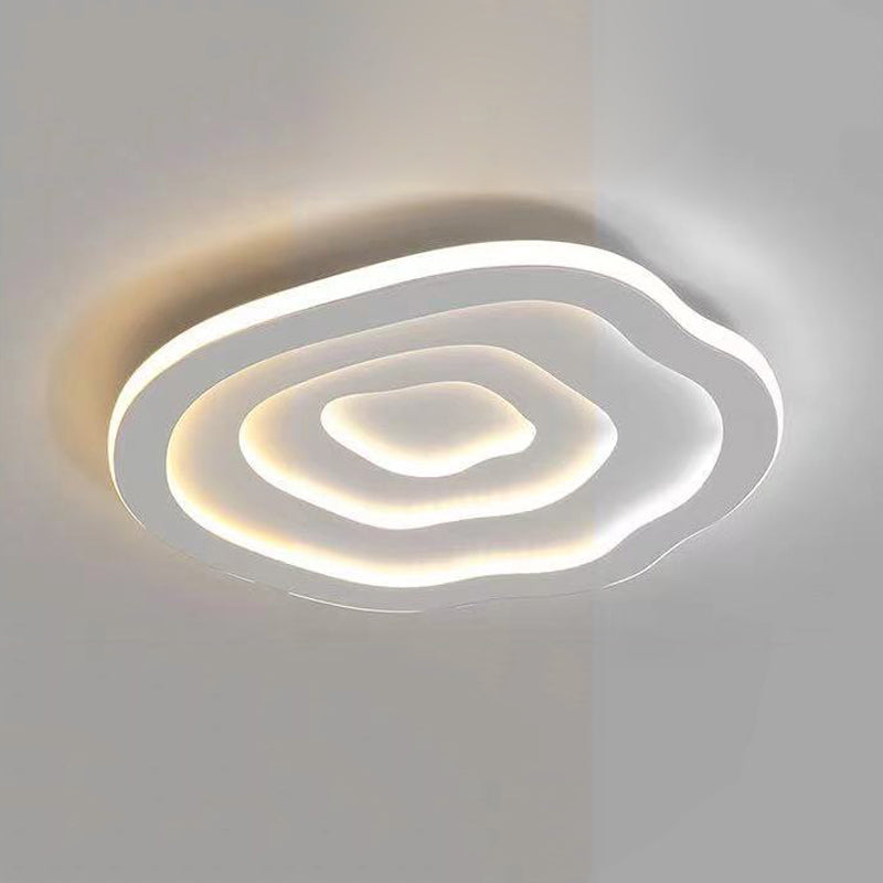 LED Ceiling Mount Light Modern Style Ceiling Light with Acrylic Shade for Bedroom