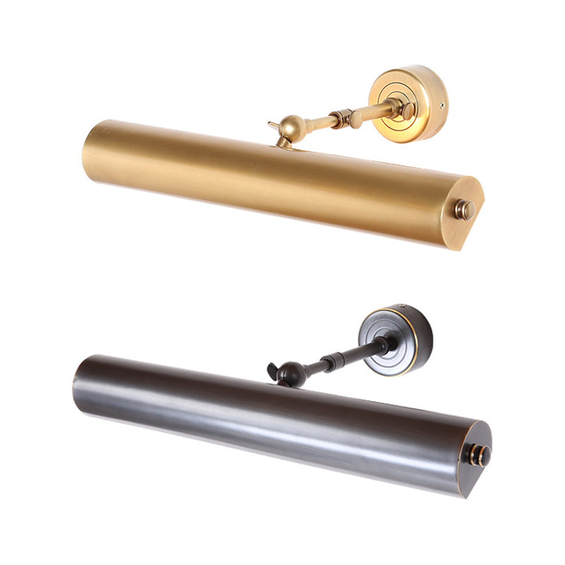 Brass/Black Finish Modernism Bathroom Vanity Light LED Bath Bar