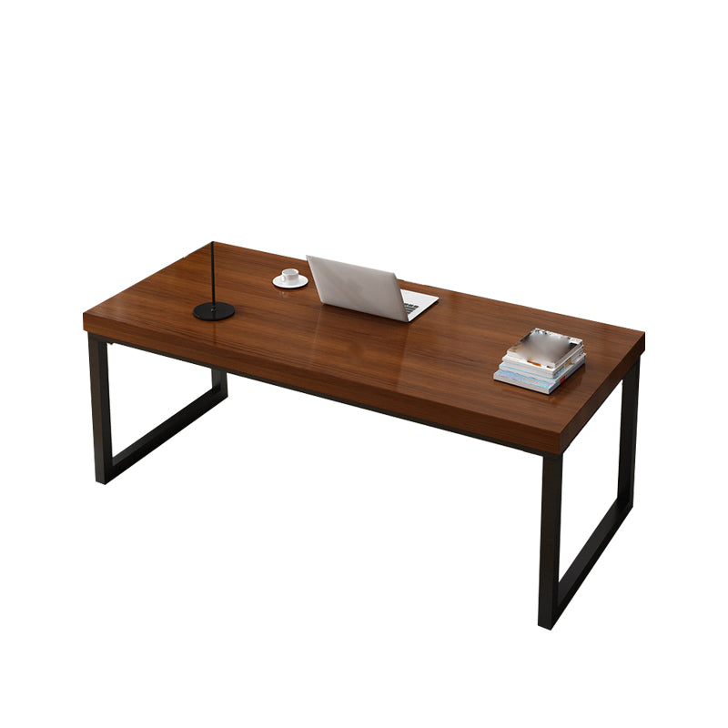 Industrial Rectangular Office Desk Wooden Writing Desk for Home