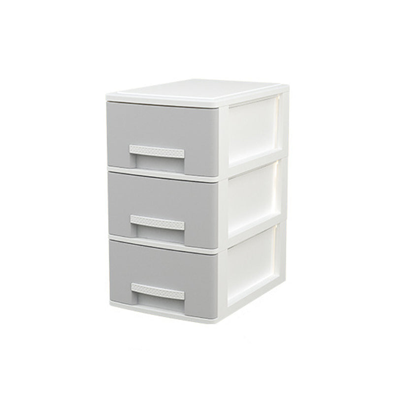 Contemporary File Cabinet Vertical Plastic File Cabinet with Drawers