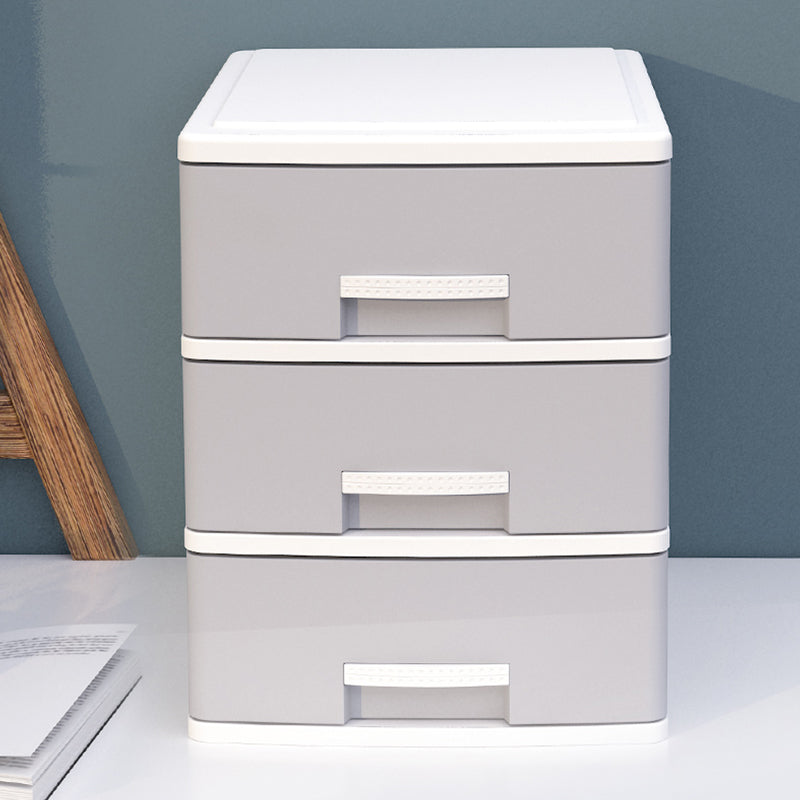 Contemporary File Cabinet Vertical Plastic File Cabinet with Drawers