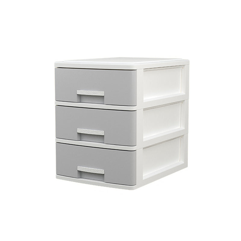 Contemporary File Cabinet Vertical Plastic File Cabinet with Drawers