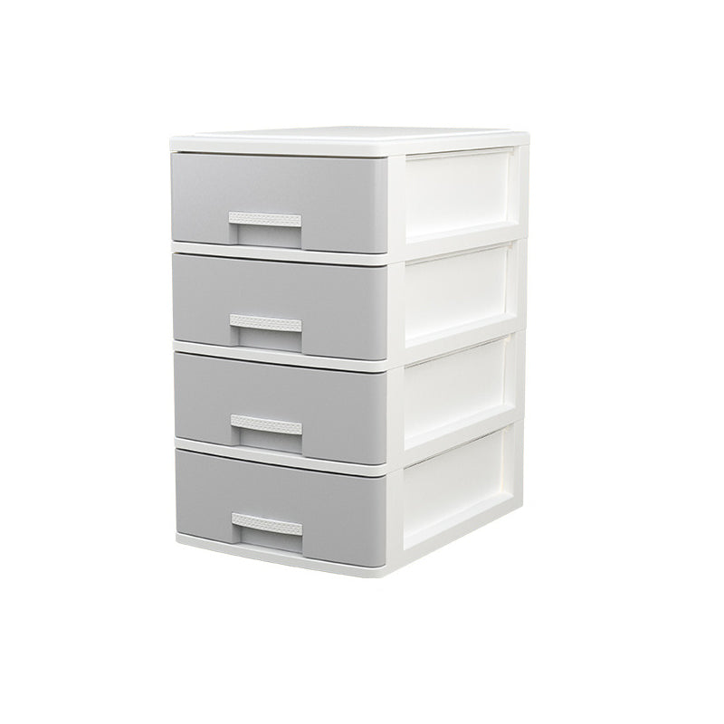 Contemporary File Cabinet Vertical Plastic File Cabinet with Drawers