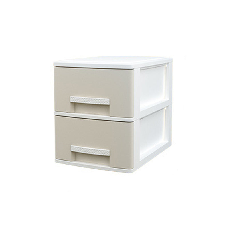 Contemporary File Cabinet Vertical Plastic File Cabinet with Drawers