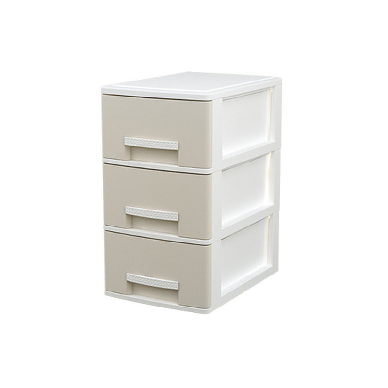 Contemporary File Cabinet Vertical Plastic File Cabinet with Drawers