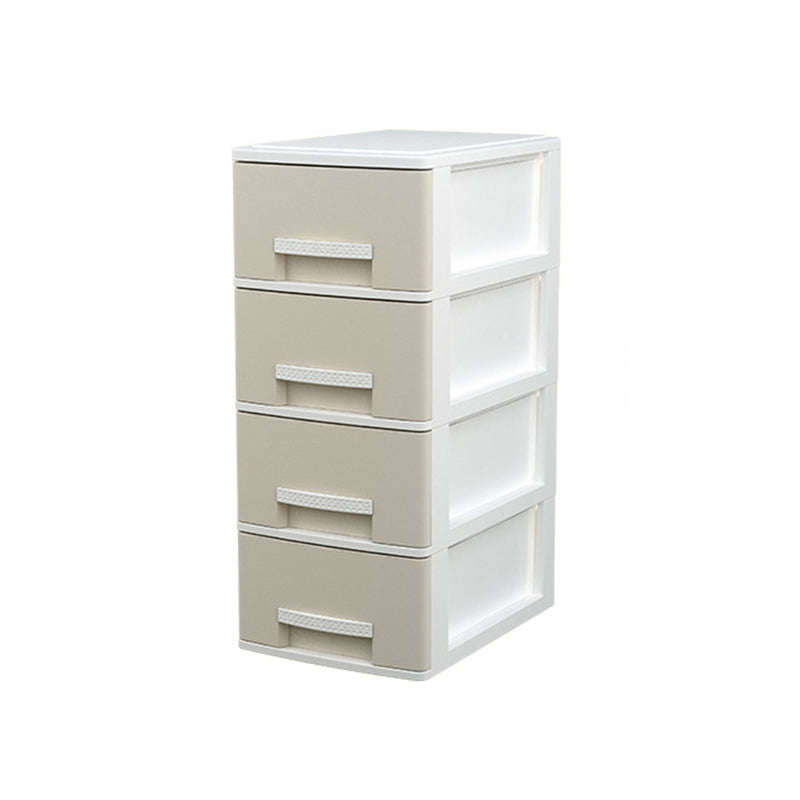 Contemporary File Cabinet Vertical Plastic File Cabinet with Drawers