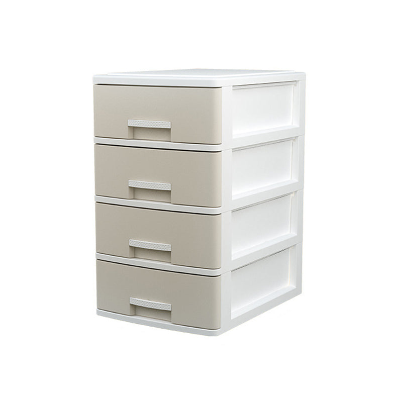 Contemporary File Cabinet Vertical Plastic File Cabinet with Drawers