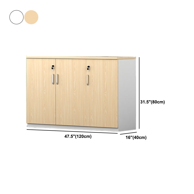 Wood Filing Cabinet Contemporary  Cabinet with Storage for Home or Office