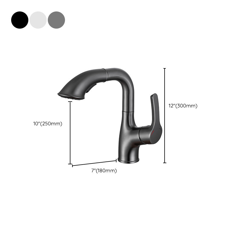 Simplicity Centerset Faucet Pure Color Bathroom Vessel Faucet