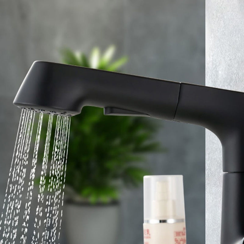 Industrial Style Widespread Faucets Lever Handles Faucets for Bathroom