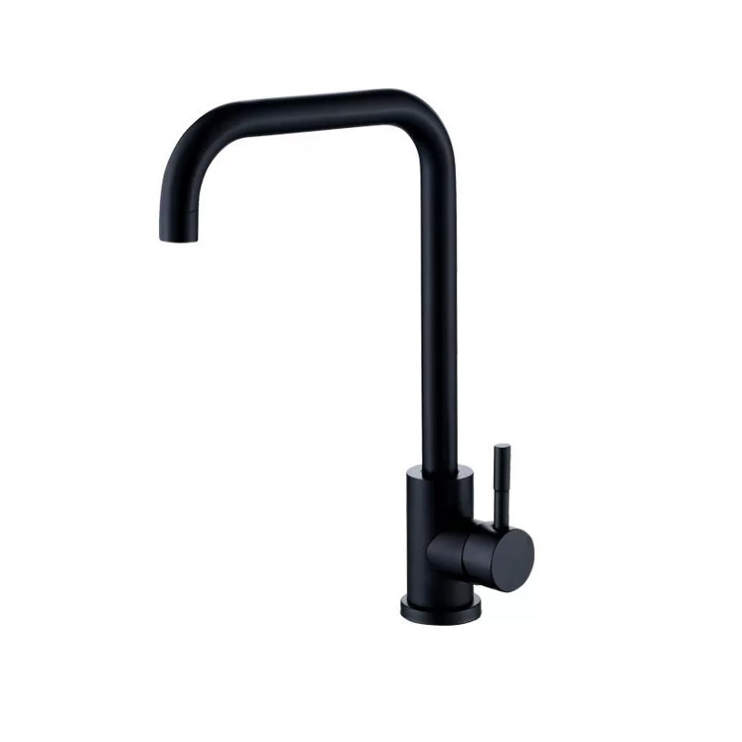 Modern Pulldown Sprayer Water Filler One Handle High Arch Kitchen Faucet with Deck Plate