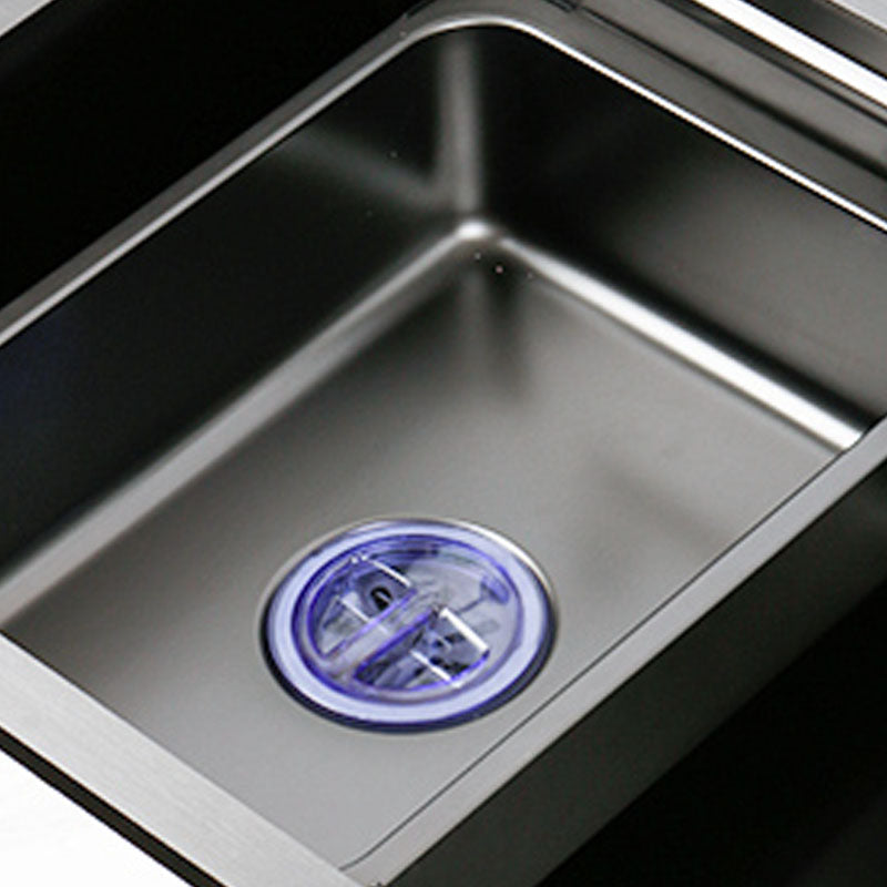 Contemporary Kitchen Sink Stainless Steel Kitchen Sink with Drain Assembly