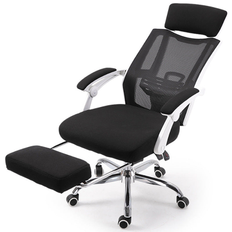 High Back Task Chair Swivel Office Chair with Headrest and Footrest