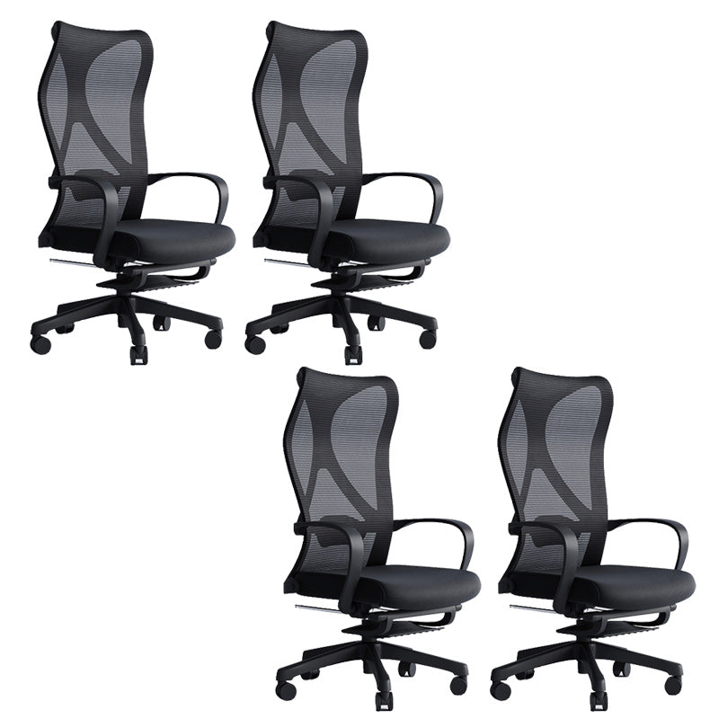 Modern Arms Included Office Chair High-Back Mesh Desk Chair with Wheels