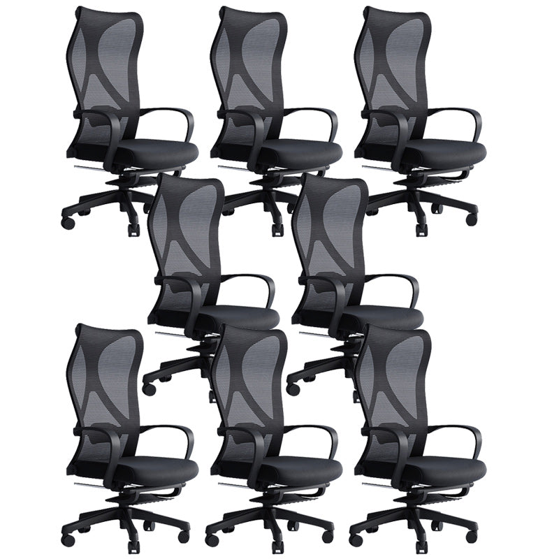 Modern Arms Included Office Chair High-Back Mesh Desk Chair with Wheels