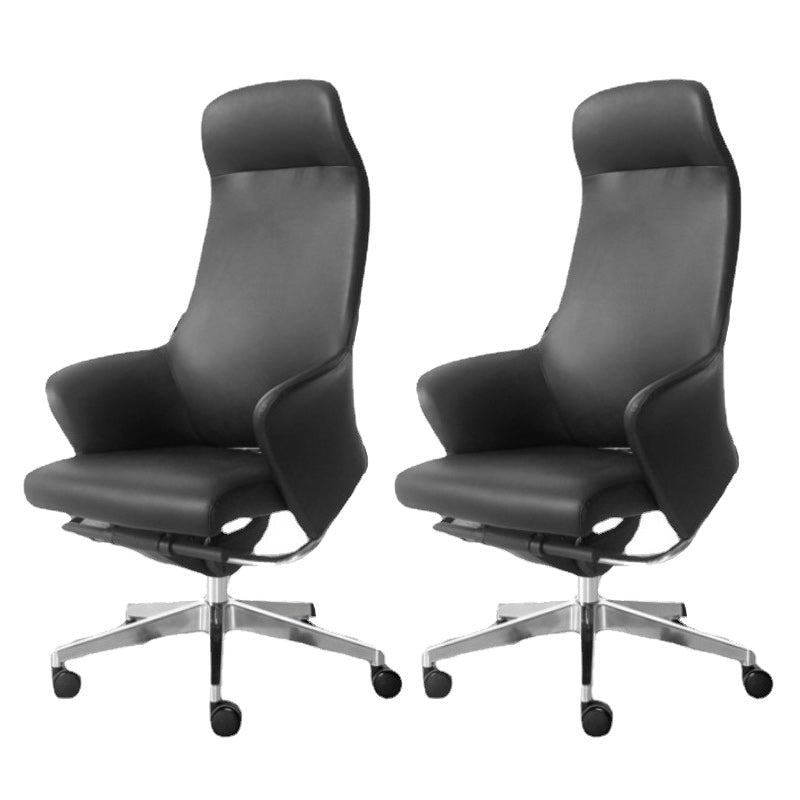 High-back Managers Chair Tilt Mechanism Office Chair with Swivel Casters