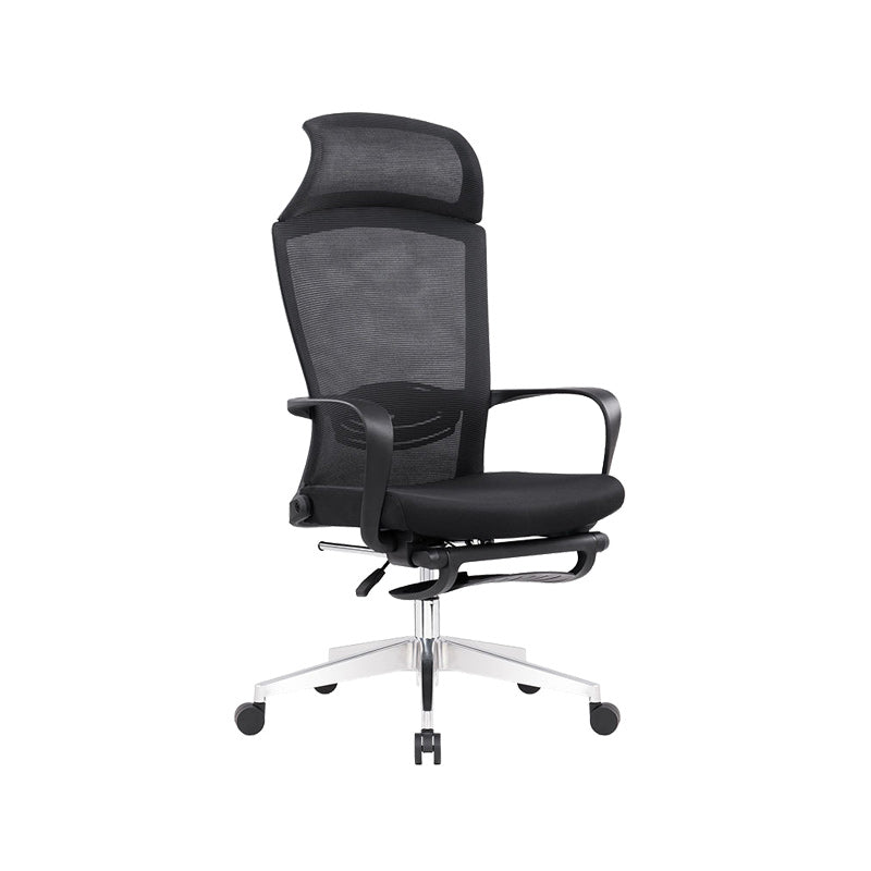 Modern Pillow Included Chair with Wheels High-Back Mesh Desk Chair