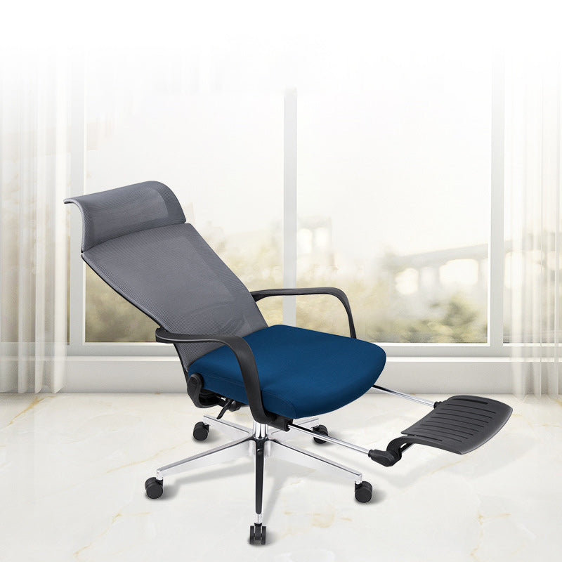 Modern Pillow Included Chair with Wheels High-Back Mesh Desk Chair