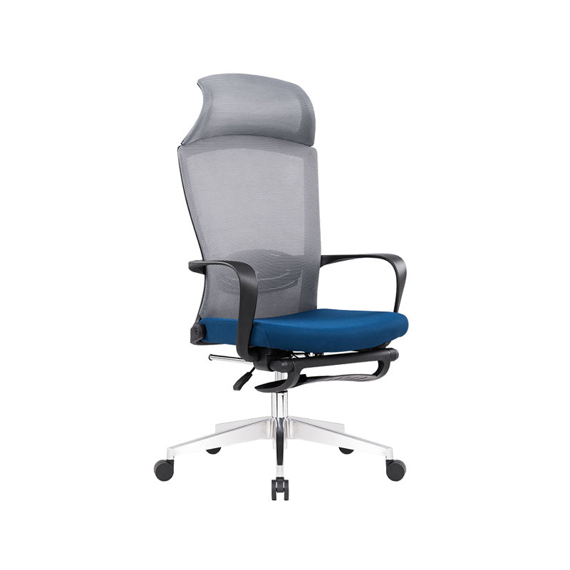 Modern Pillow Included Chair with Wheels High-Back Mesh Desk Chair