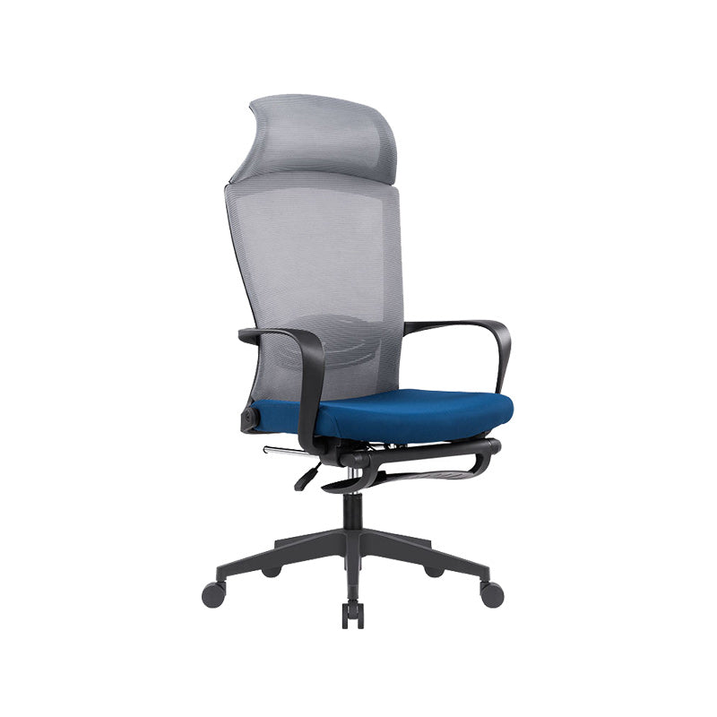 Modern Pillow Included Chair with Wheels High-Back Mesh Desk Chair