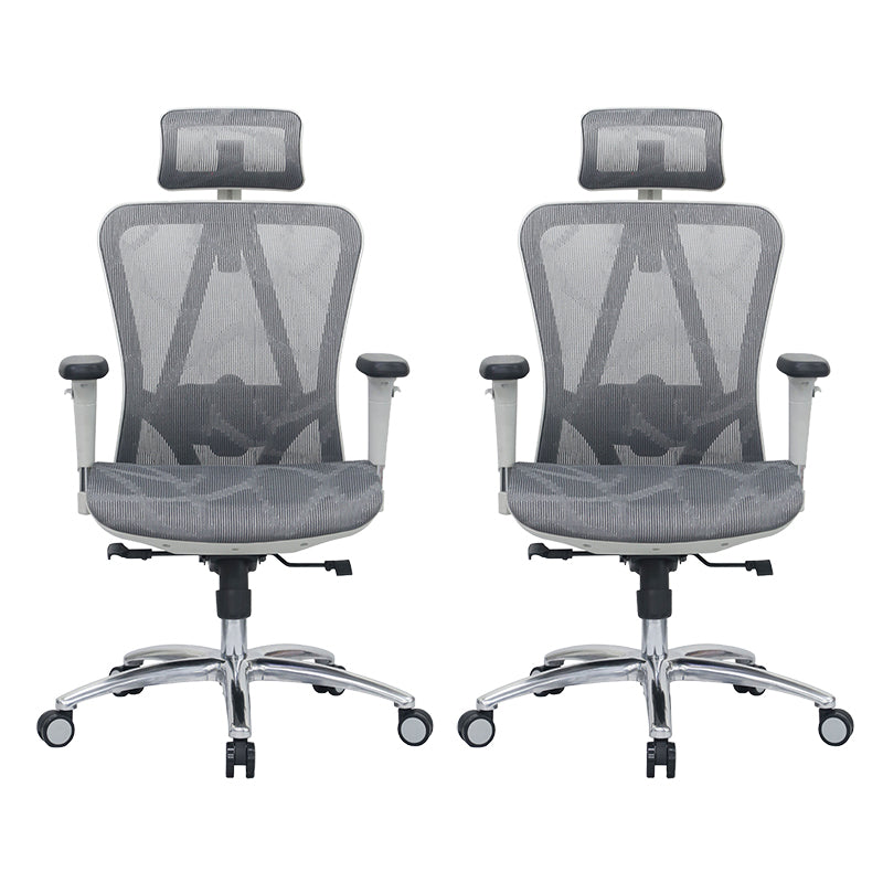 Modern Desk Chair Adjustable Mesh High-Back Computer Chair with Wheels