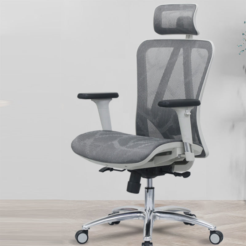 Modern Desk Chair Adjustable Mesh High-Back Computer Chair with Wheels