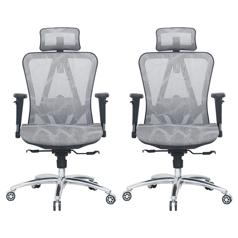 Modern Desk Chair Adjustable Mesh High-Back Computer Chair with Wheels