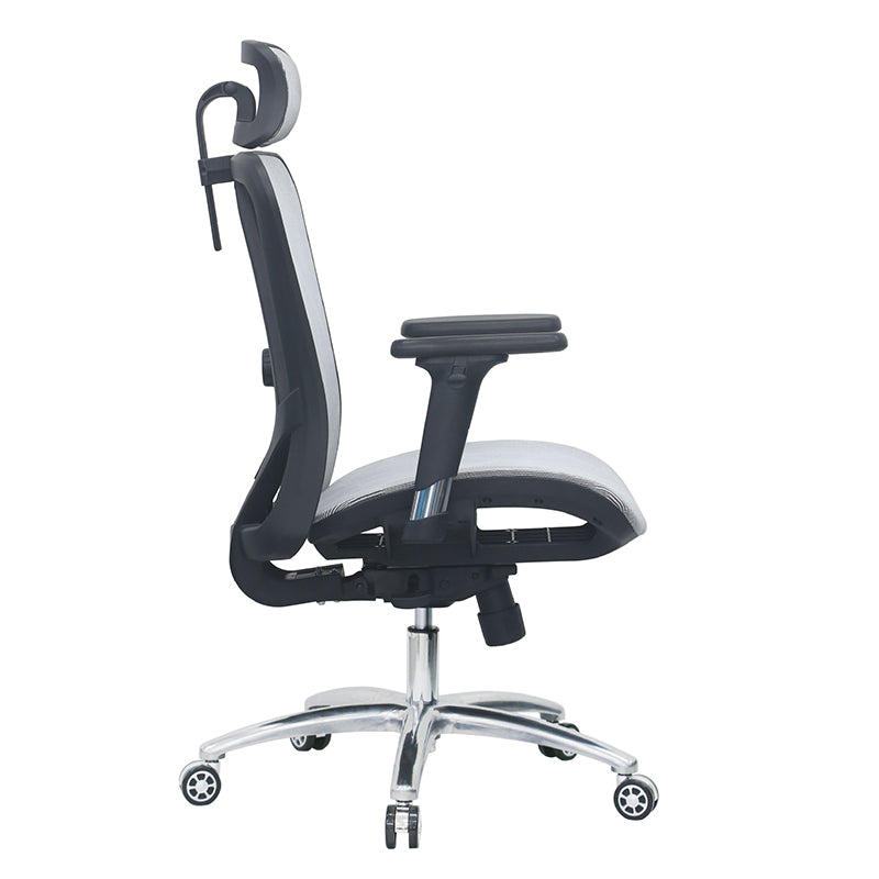 Modern Desk Chair Adjustable Mesh High-Back Computer Chair with Wheels