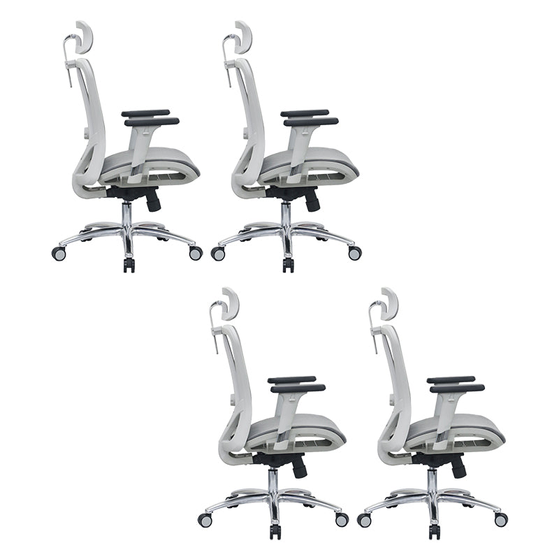 Modern Desk Chair Adjustable Mesh High-Back Computer Chair with Wheels