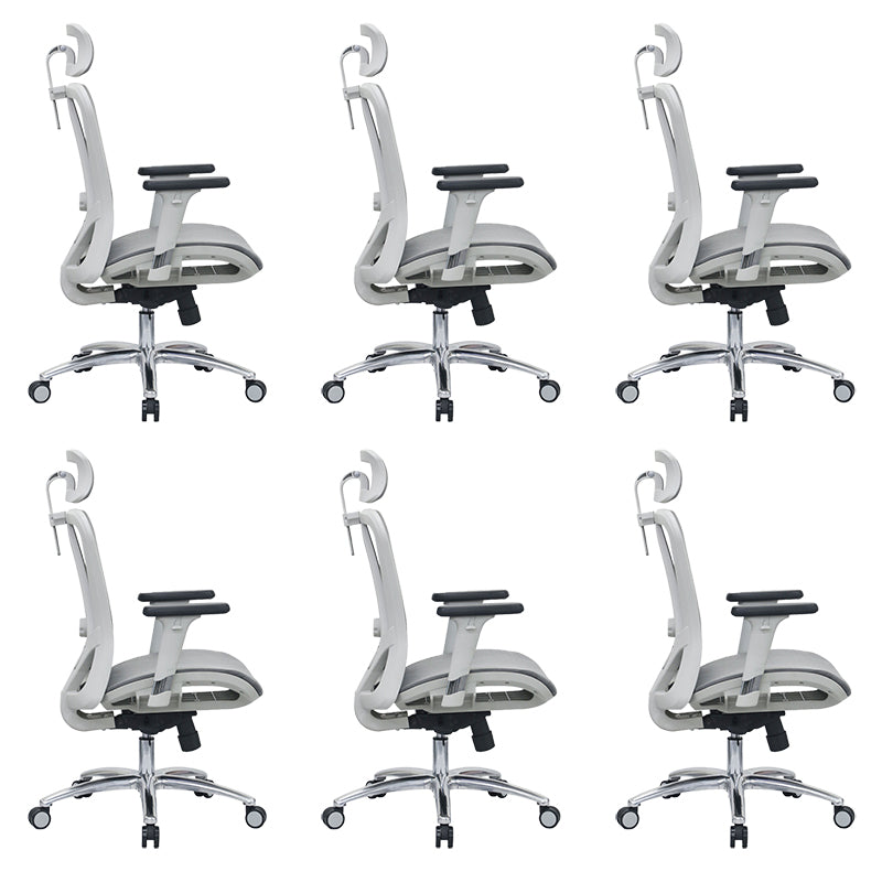 Modern Desk Chair Adjustable Mesh High-Back Computer Chair with Wheels