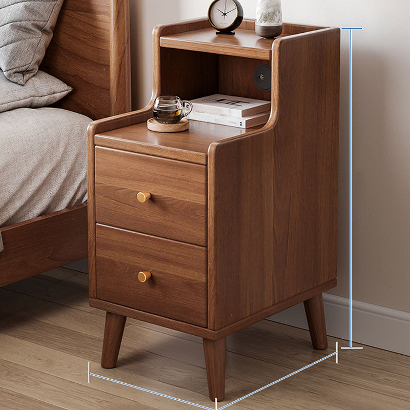 Modern Drawer Storage Night Table Manufactured Wood Bedside Cabinet