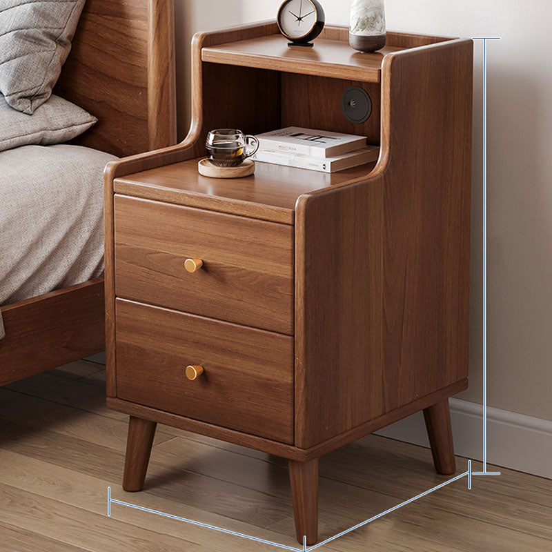 Modern Drawer Storage Night Table Manufactured Wood Bedside Cabinet