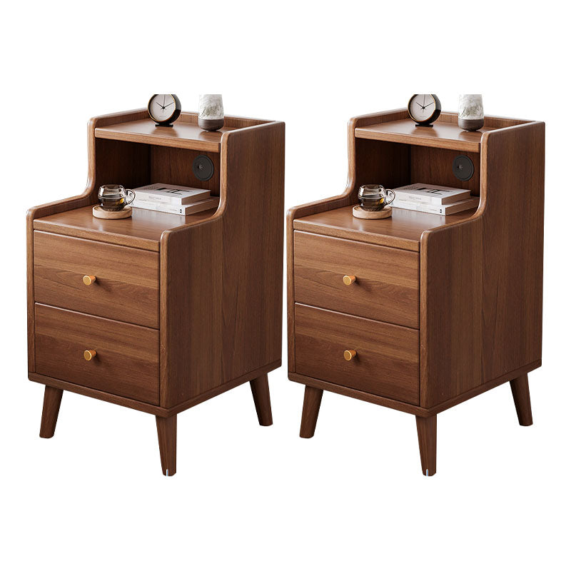 Modern Drawer Storage Night Table Manufactured Wood Bedside Cabinet