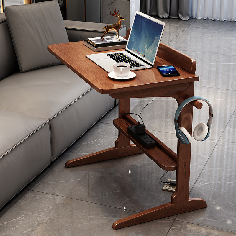 Home / Office Writing Desk Contemporary Solid Rubberwood Office Desk