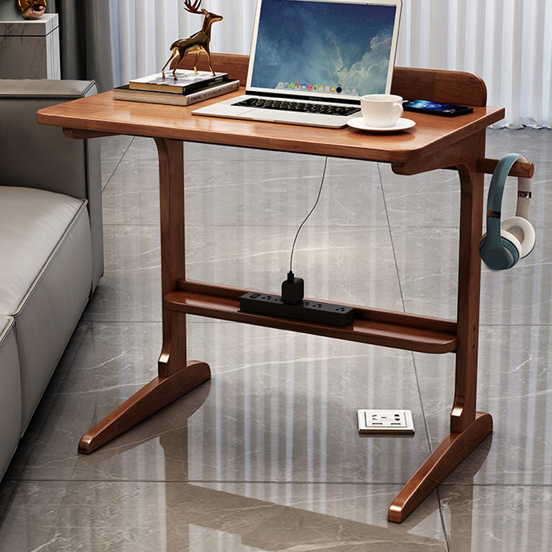 Home / Office Writing Desk Contemporary Solid Rubberwood Office Desk